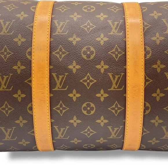 Vintage Louis Vuitton Keepall 50 Monogram Bag 1990 w/ Lock, Key, Tag & Dust Bag - Picture 7 of 16